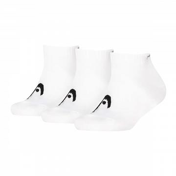 Head Tennis All Sports Sneaker Socks 3P White